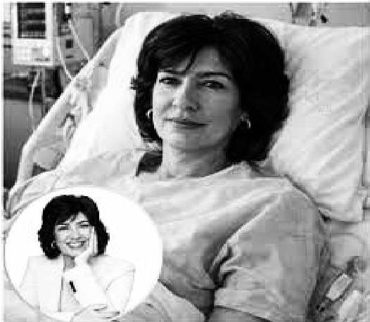 CHRISTIANE AMANPOUR FACES CANCER FOR THE THIRD TIME