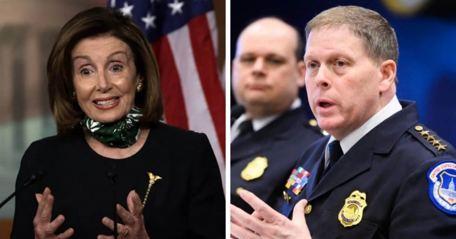 Fmr Capitol Police Chief Gives Pelosi a ‘Reminder’ About J6 After She Blamed Trump