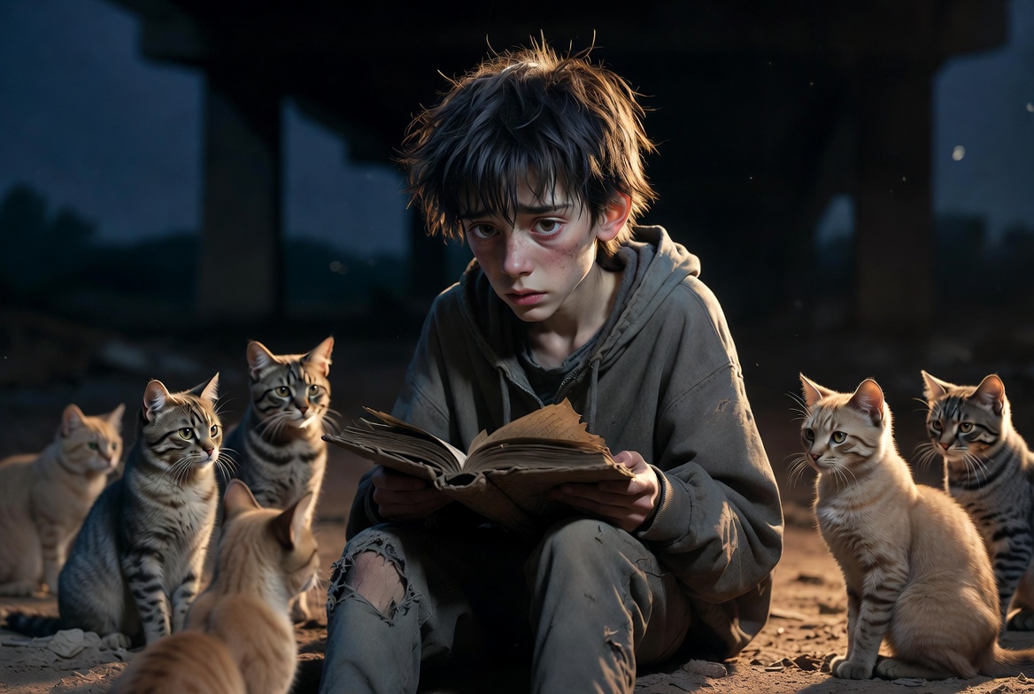 The poor boy with a superhuman intellect.