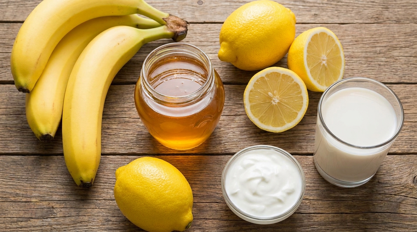 Banana Honey Lemon Smoothie: A Simple Combination for Supporting Digestion, Immunity, and Everyday Energy