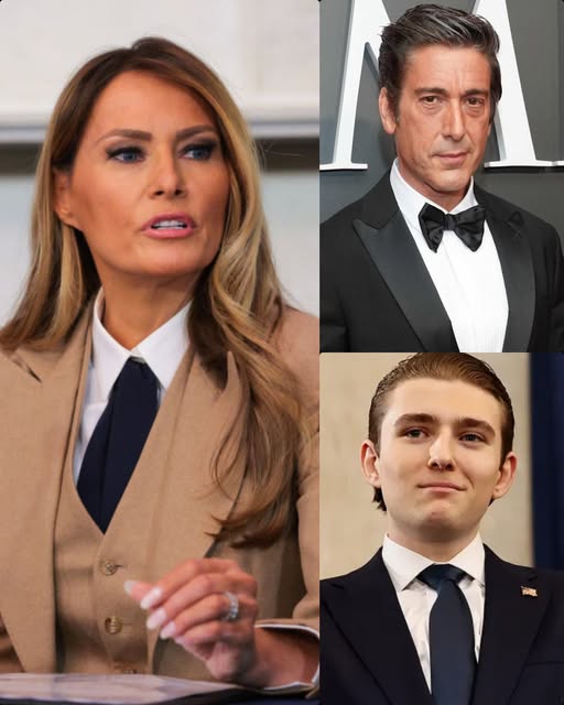 LIVE TV CONFRONTATION: HOW MELANIA TRUMP RESPONDED AFTER BARRON WAS TARGETED ON AIR — A MOMENT THAT CHANGED THE TONE OF THE ENTIRE BROADCAST2!001