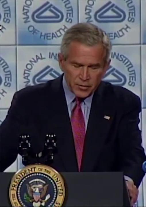 Former President George W. Bus h recent