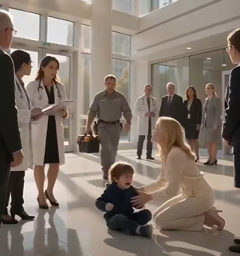 The Billionaire CEO Offered $750,000 to Calm Her Screaming Son—But the Janitor Only Whispered One Word