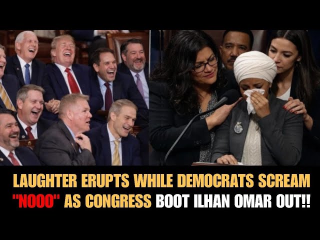 Democrats ERUPT in TEARS as Ilhan Omar Gets KICKED OFF Key Committee! 😱 In a stunning political upheaval that has left the nation reeling, Representative Ilhan Omar has been unceremoniously booted from her position on a pivotal congressional committee, igniting a firestorm of outrage among her supporters. "Did they really just do that?" As news of Omar's removal spread like wildfire, emotional reactions poured in from Democrats across social media, with many expressing disbelief and anger at what they perceive as a blatant attack on representation and diversity in Congress. The viral video titled "Democrats SCREAM IN TEARS As Ilhan Omar Gets BOOTED From Congress Committee" captured the raw emotions of those grappling with this shocking decision, racking up over 71 views in mere hours. As the dust settles, what does this mean for the future of representation in Congress, and how will it affect the ongoing battles over diversity and inclusion in American politics? The fallout could be seismic! 🌪️ 𝗗𝗲𝘁𝗮𝗶𝗹𝘀 𝗯𝗲𝗹𝗼𝘄👇 - Trends.newsonline.biz