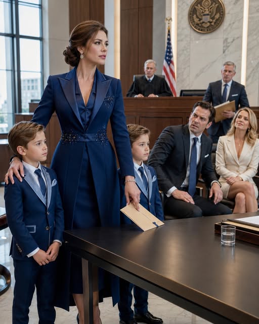 “You’ll Leave With Nothing—and I’ll Take Our Twin Boys,” My Husband Said While His Secret Lover Smiled Beside Him in Court—With a Prenup, a Fortune, and Three Attorneys Behind Him, He Thought I Had Already Lost… Until the Judge Opened the Company’s Original Ownership File, Read the Woman’s Name at the Top, and Asked My Husband One Question He Couldn’t Answer