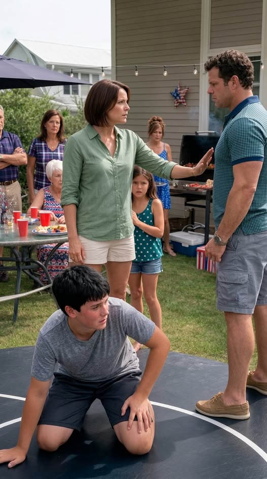My Brother-in-Law Tormented My Thirteen-Year-Old Son at a Family Cookout, Then Turned His Jokes on Me While My Husband Said Nothing. A Few Seconds Later, He Discovered Just How Wrong He Had Been About the “Quiet” Aunt