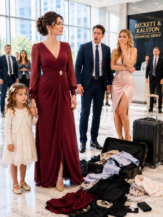 "Congratulations… He's All Yours." I Rolled My Husband's Suitcases To His Young Intern In Front Of The Entire Office… But The Envelope She Handed Me Seconds Later Changed Everything I Thought I Knew