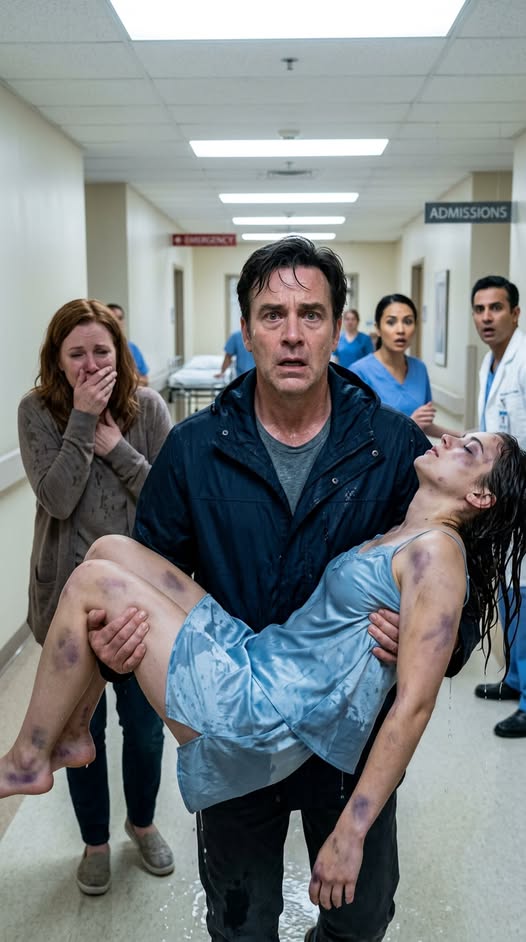Lying in a hospital bed with shattered ribs, my mother told the cops, “She’s violently delusional.”