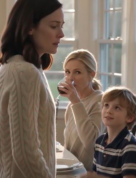 At Sunday Dinner, My Sister's Kid Kicked The Chair And Said, "SERVANTS DON'T SIT WITH US." The Family Table Erupted In Laughter. I Left Without A Sound. That Night, Sister Texted: "Finally Gone." I Replied, "Like Your Inheritance?" By Dawn, The Eviction Notice Arrived.