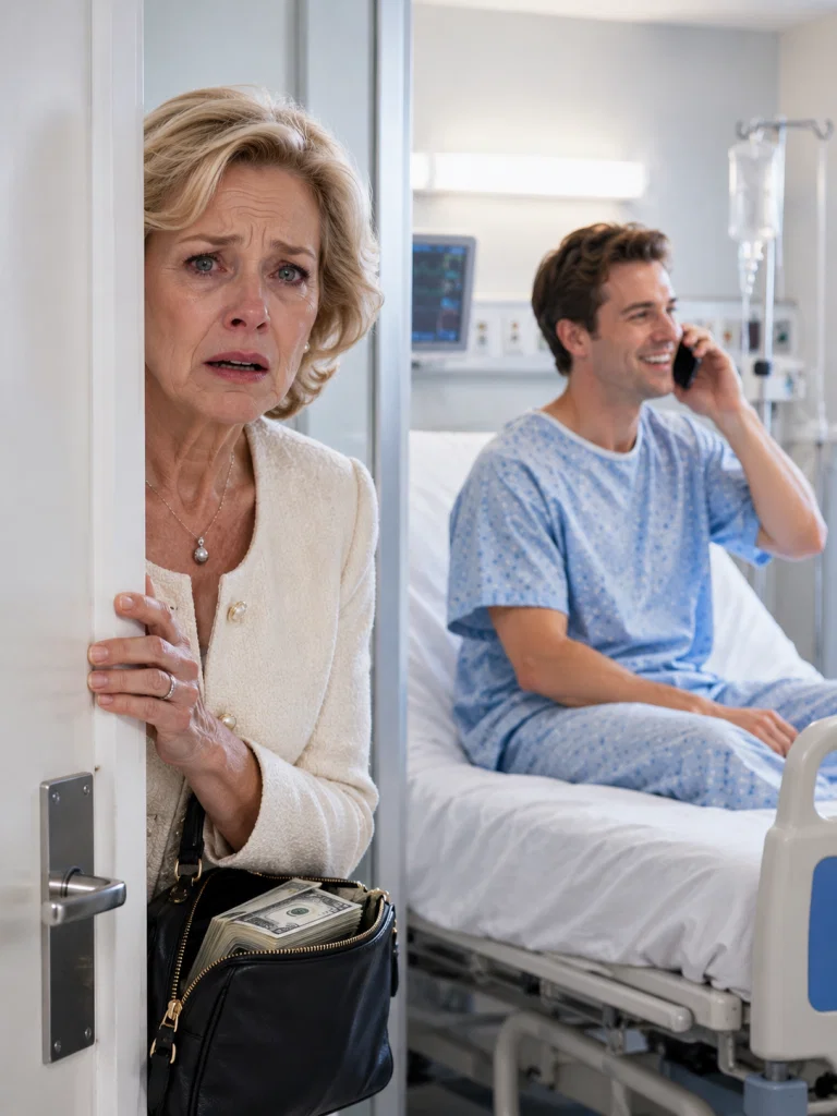 I Won 20 Million Dollars to Save My Sick Son, But Before I Walked Into His Hospital Room, I Heard Him Say Over Speakerphone, “If I Make Her Think I'm Worse, She'll Give Me Every Last Penny.”