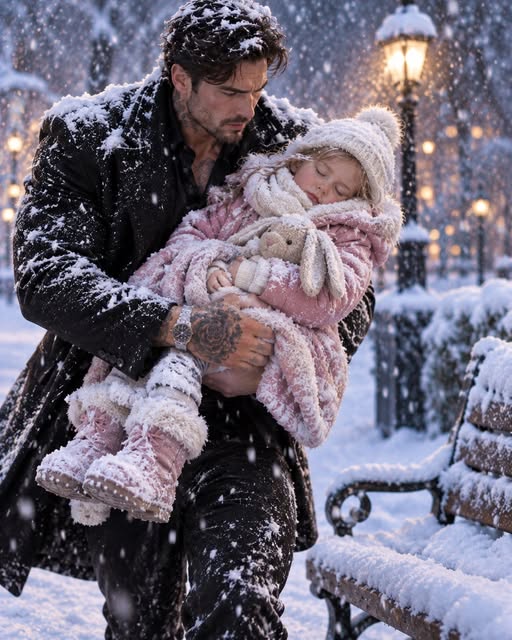 BILLIONAIRE MOB BOSS FINDS A FREEZING 7-YEAR-OLD ON A CHRISTMAS BENCH: WHEN HE REALIZES WHO PUT HER MOTHER IN A COMA, HE BURNS THE UNDERWORLD TO SAVE HER