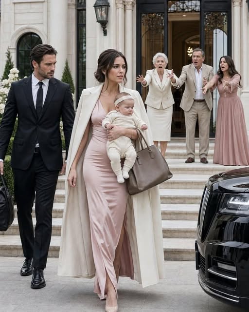 MY HUSBAND LOCKED ME AND OUR NEWBORN OUT OF MY OWN $8M MANSION TO PARTY IN MIAMI WITH HIS MOTHER—SO I SOLD THE ENTIRE ESTATE FOR ALL-CASH BEFORE HIS FLIGHT EVEN LANDED