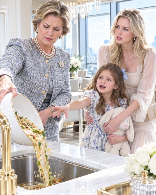 MY MOTHER POURED MY DAUGHTER'S SOUP DOWN THE SINK AND EVICTED US INTO THE SNOW — THREE DAYS LATER, SHE DISCOVERED I OWNED THE ENTIRE BUILDING AND CANCELLED HER LIFE