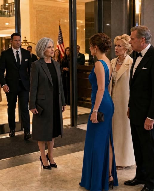 MY SON-IN-LAW'S WEALTHY FAMILY BLOCKED ME AT THE ENTRANCE OF A LUXURY HOTEL AND SAID I COULDN'T AFFORD TO BE THERE—THEY DIDN'T KNOW I OWNED THE ENTIRE 40-STORY SKYSCRAPER!