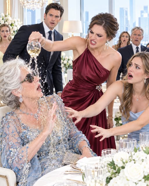MY MOTHER-IN-LAW THREW WINE IN MY BLIND MOTHER’S FACE SAYING WE WERE BENEATH THEM—SHE HAD NO IDEA MY QUIET FATHER OWNED HER ENTIRE EMPIRE