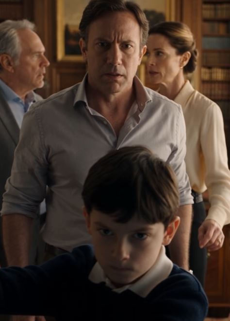 "THEY TOLD MY 7-YEAR-OLD SON HIS BILLIONAIRE GRANDFATHER DIED OF A STROKE—UNTIL HE SMASHED THE 200-YEAR-OLD ANCESTRAL PAINTING AND FOUND THE OLD MAN GAGGED AND CHAINED INSIDE THE WALL!"