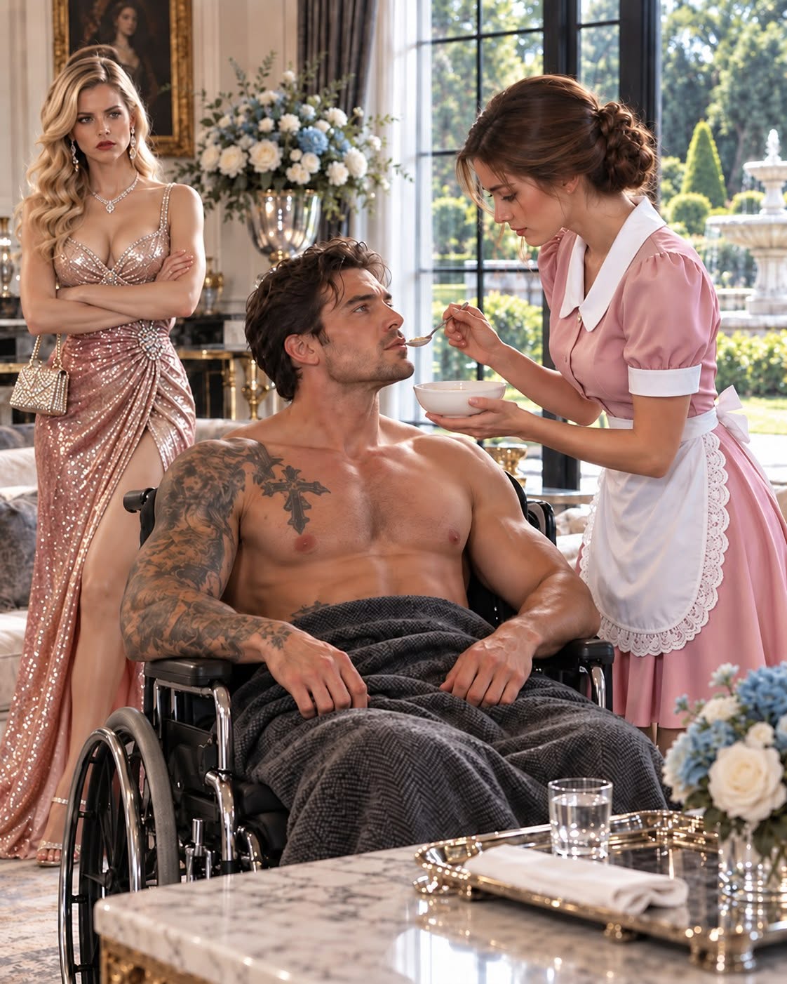 MY UNFAITHFUL FIANCÉE CANCELLED MY PARALYSIS REHAB TO STEAL MY $400M EMPIRE, BUT MY $25/HR NURSE SECRETLY HELPED ME WALK AGAIN—UNTIL I STOOD UP AT OUR WEDDING!
