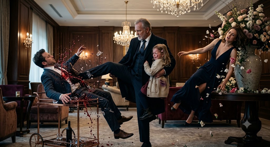 "HE BEAT MY 5-YEAR-OLD GRANDDAUGHTER AND HID HER BRUISES UNDER A THICK WOOLEN SWEATER—UNTIL I KICKED HIM THROUGH A BRASS BAR CART AND TOOK BACK OUR BILLION-DOLLAR EMPIRE!"