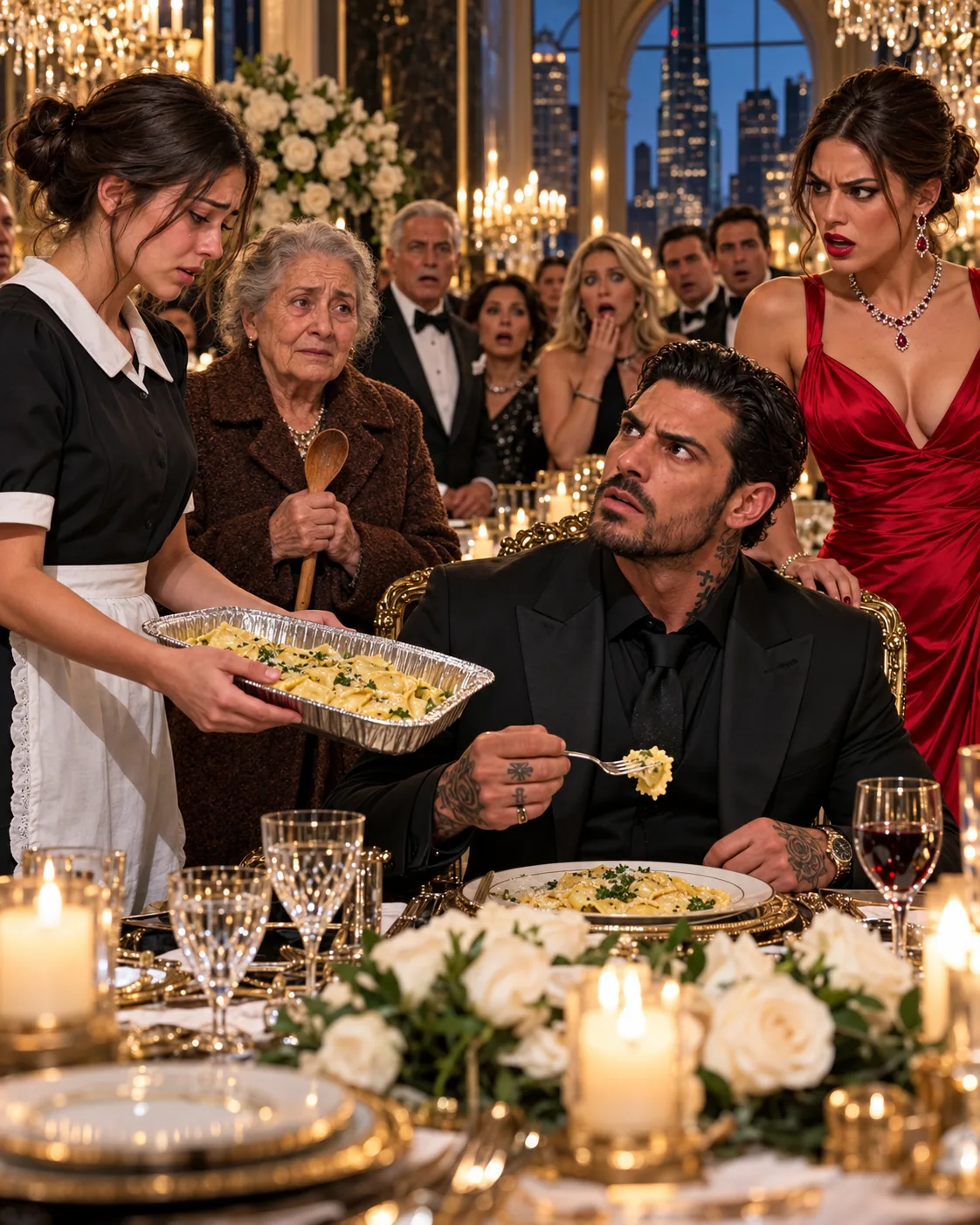 THE MAFIA TYCOON’S ARROGANT FIANCÉE HUMILIATED A SWEET OLD COOK AND ORDERED HER EVICTION