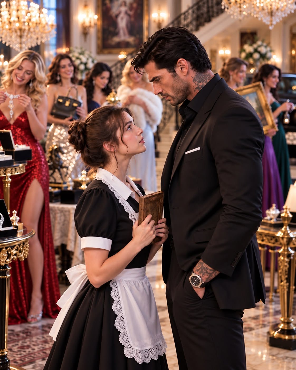THE BILLIONAIRE MAFIA BOSS OFFERED 7 HEIRESSES HIS FORTUNE, BUT HIS MAID TOOK A $5 WOODEN FRAME—AND WHAT HAPPENED NEXT BROKE THE ENTIRE CITY