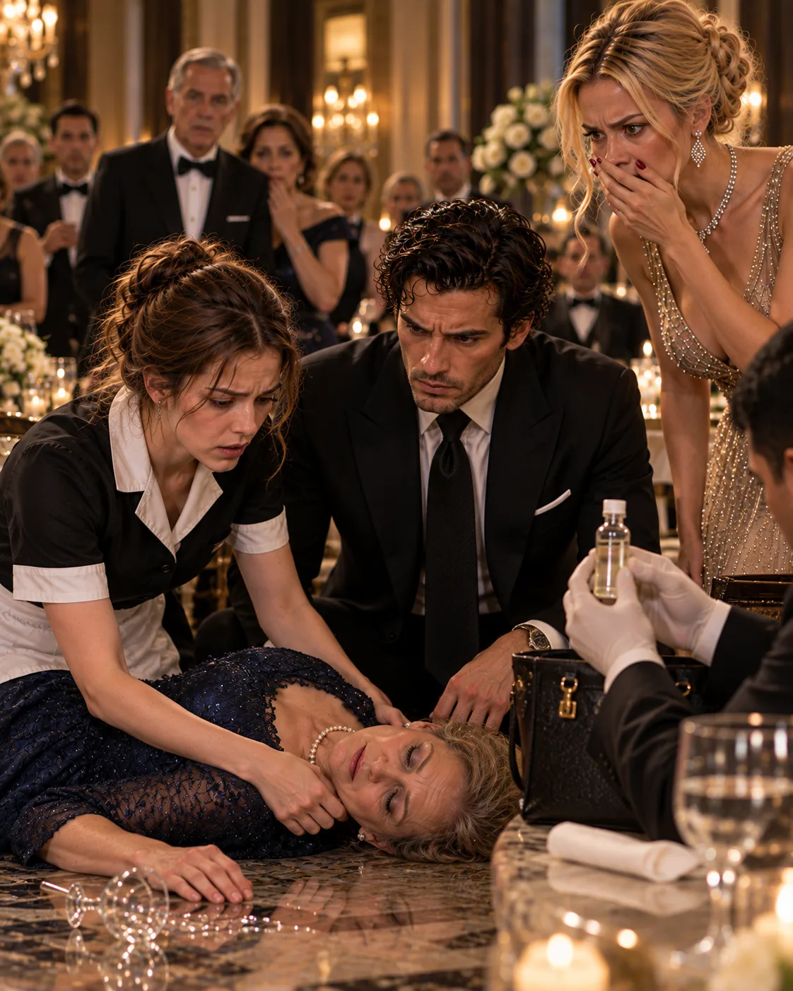 THE MAFIA BOSS’S FIANCÉE CALLED ME “AN UNEDUCATED LITTLE MAID” WHEN I REFUSED TO BLAME HIS CHEF FOR A GUEST’S COLLAPSE