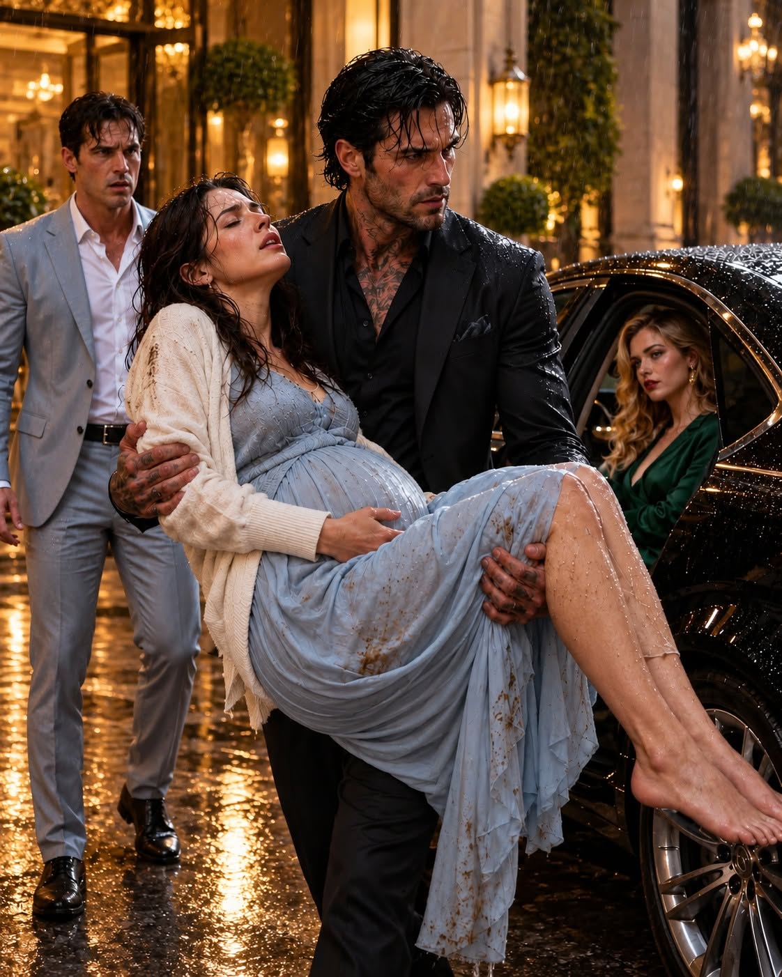 MY HUSBAND LEFT ME IN LABOR TO TAKE HIS MISTRESS ON A TRIP — THEN SEATTLE’S MOST FEARED MAFIA BOSS CARRIED ME INTO THE RAIN, AND THE TRUTH DESTROYED HIS EMPIRE