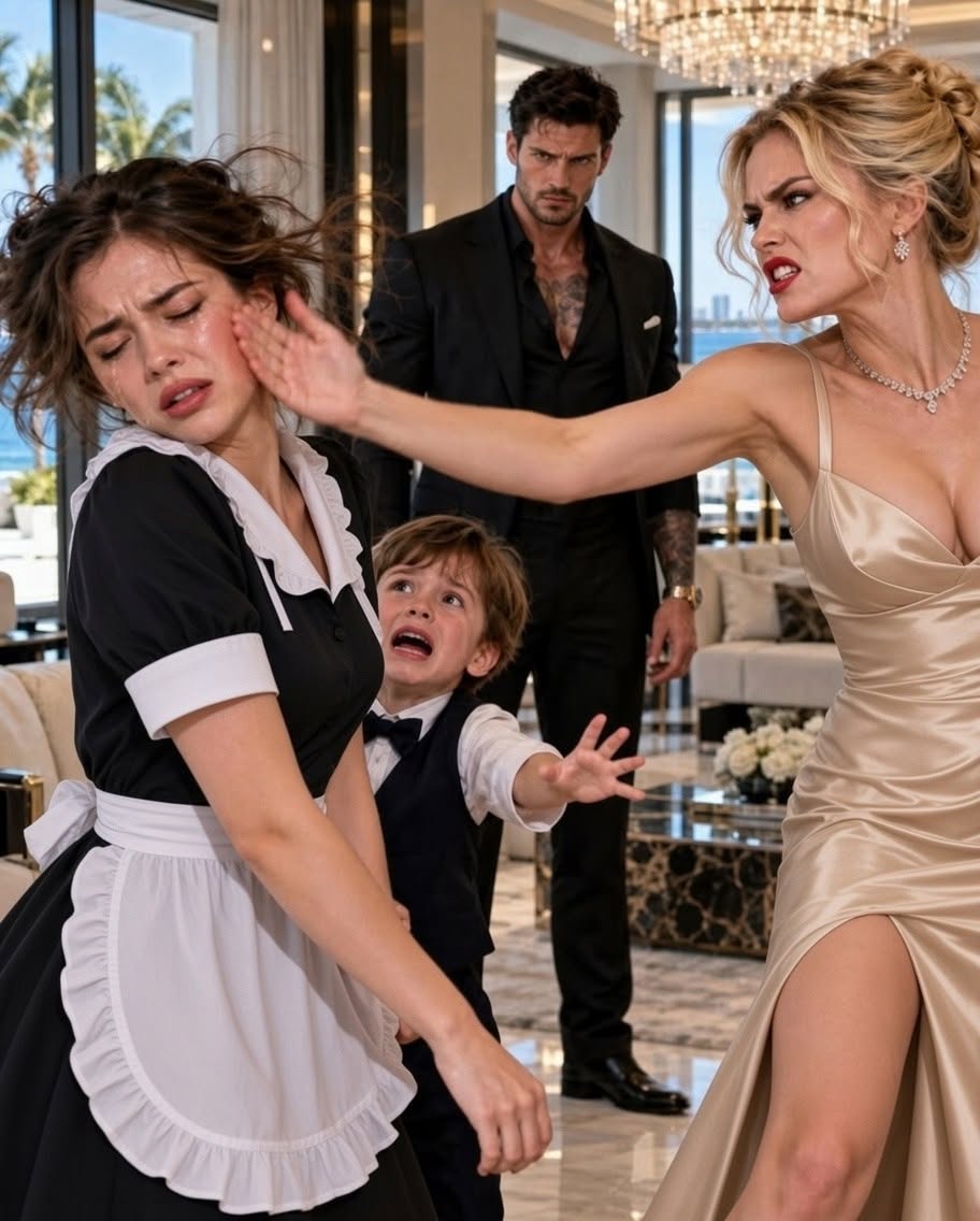 THE MAFIA BOSS WATCHED HIS FIANCÉE SLAP THE NANNY HIS SON CALLED MOMMY—BUT THE SECRET HIS OWN MOTHER HID WOULD DESTROY THEIR PERFECT FAMILY