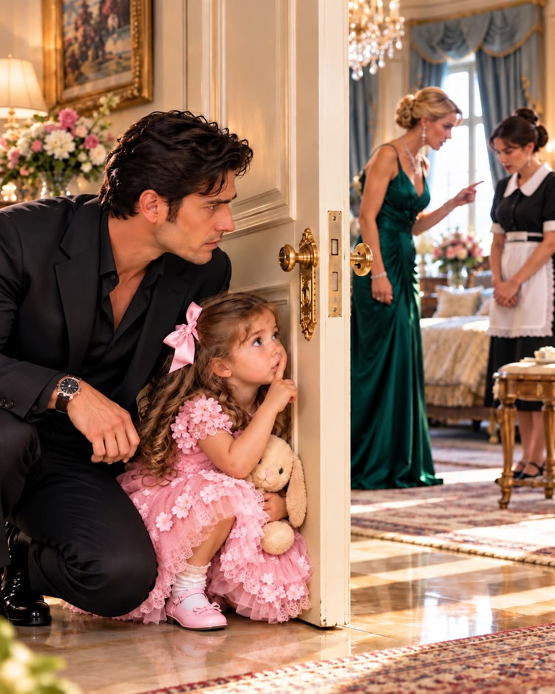 MY THREE-YEAR-OLD MAID'S DAUGHTER LED ME TO MY FIANCÉE'S BEDROOM—THEN I HEARD THE THREAT THAT MADE THE MOST FEARED MAFIA BOSS IN CHICAGO TURN AGAINST HIS OWN BRIDE