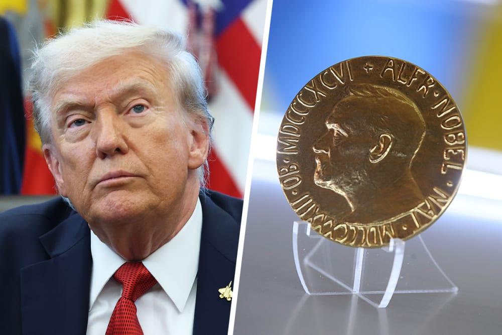 NOBEL PEACE PRIZE WINNER TAKES AT TRUMP