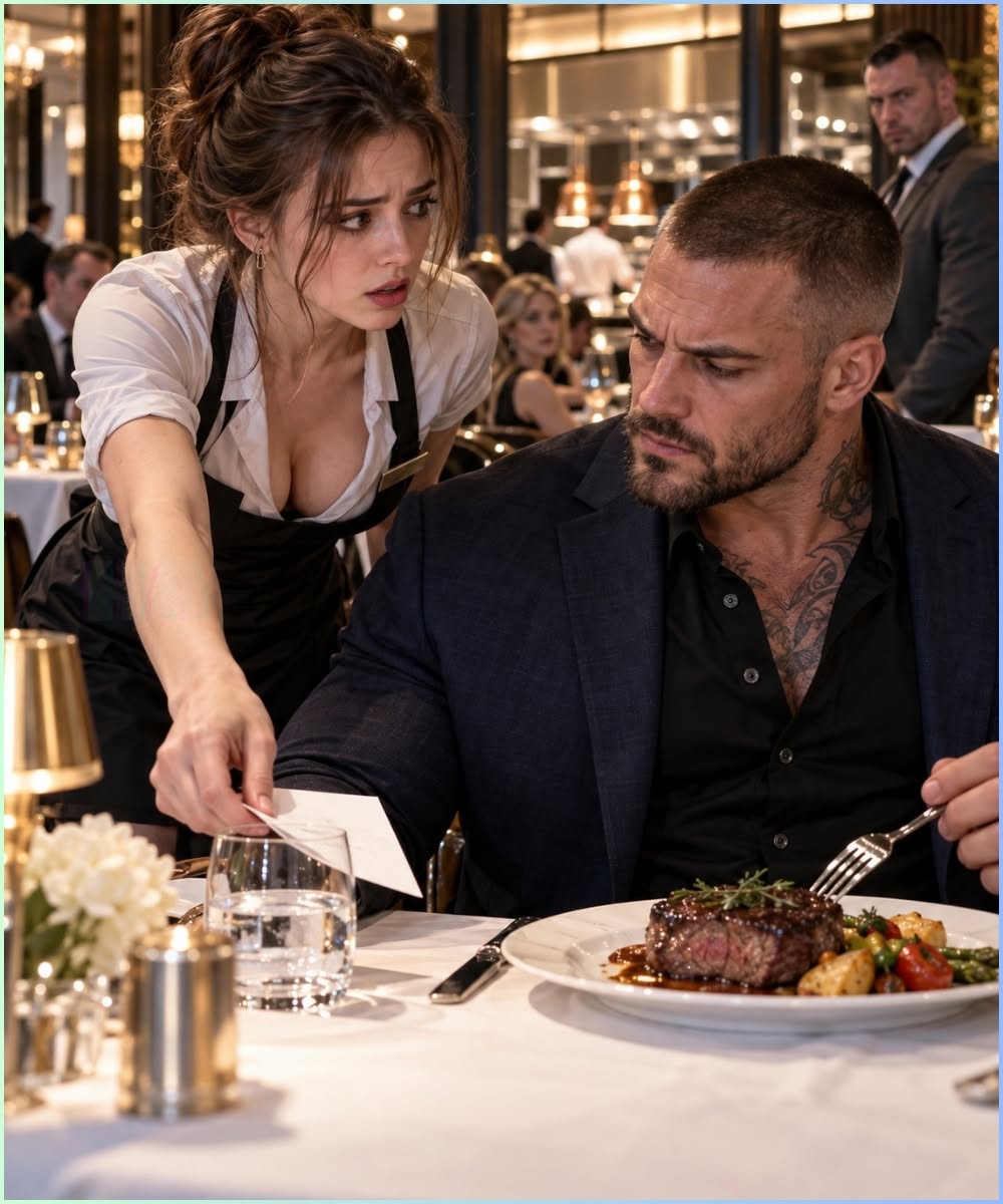 The Billionaire Went Undercover as a Broken Customer at His Own Five-Star Restaurant, but When a Terrified Waitress Slipped Him a Warning Under His Glass, He Uncovered a Deadly Corporate Conspiracy That Shook His Entire Empire