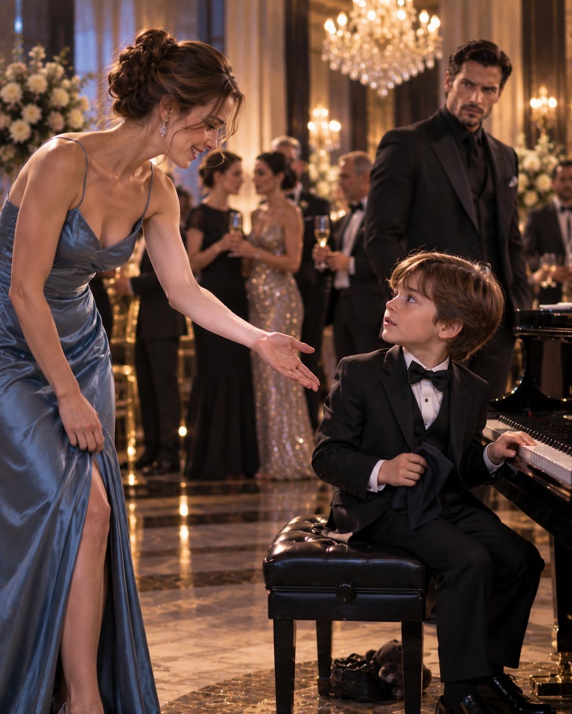 SHE SAW EVERYONE IGNORE THE MAFIA BOSS’S AUTISTIC SON… UNTIL SHE ASKED HIM TO DANCE