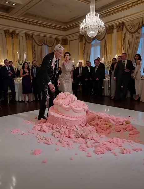 THE $20,000 WEDDING CAKE CRASHED TO THE FLOOR—THEN THE ELDERLY WAITER DROPPED A FAMILY SECRET THAT DESTROYED THE BRIDE'S ENTIRE LIFE