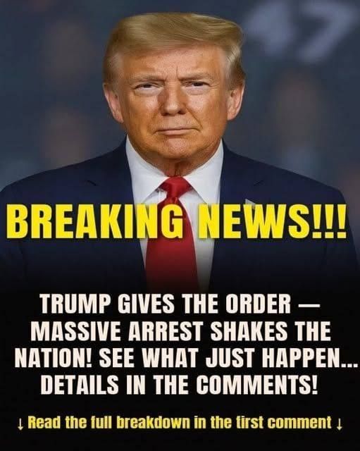 President Trump’s FBI Announces Major Arrest Uncategorized