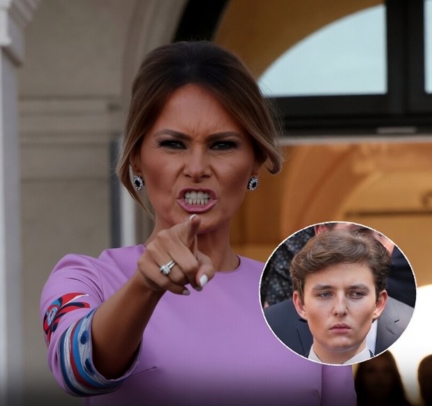 Melania furious at Eric Trump’s comments about Barron…#