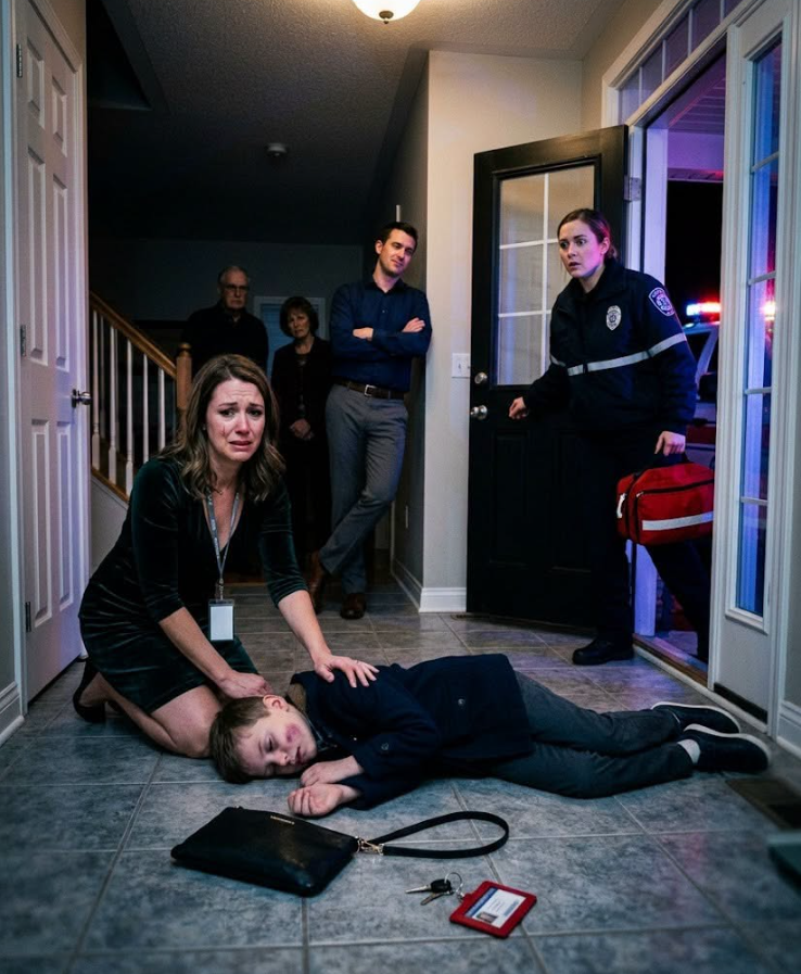 AT THE END OF MY COMPANY'S YEAR-END PARTY, I came home to find my son collapsed at the door.