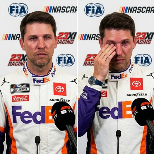 🚨  30 MINUTES AGO AT MICHIGAN INTERNATIONAL SPEEDWAY — DENNY HAMLIN'S ANNOUNCEMENT LEAVES NASCAR FANS STUNNED