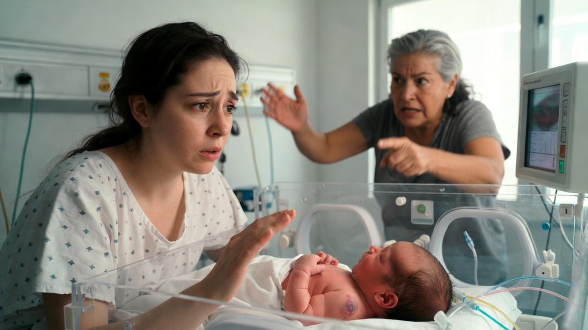 MY MOTHER-IN-LAW BEAT ME IN THE HOSPITAL BECAUSE OF A BRUISE ON MY CHILD... WHAT THE DOCTOR DISCOVERED CHANGED EVERYTHING.
