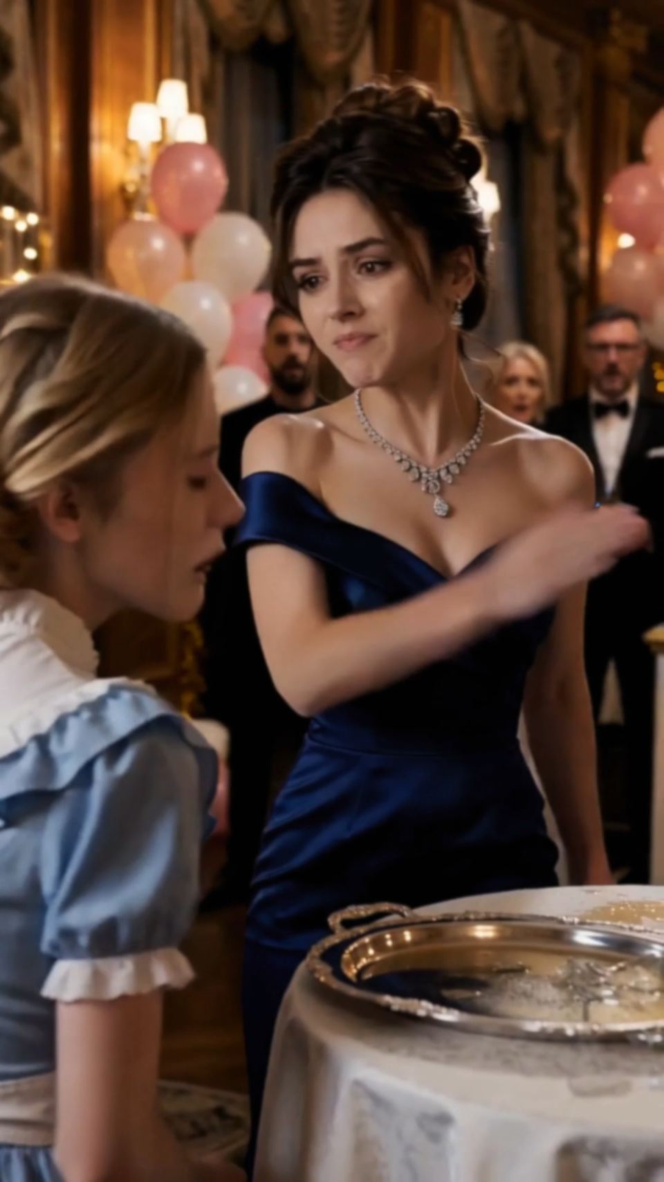 She Slapped the Maid, Then Heard "Sister"