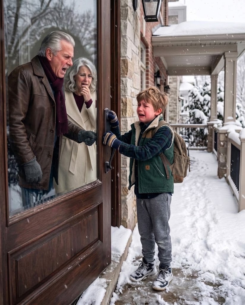 My in-laws threw my 9-year-old son into a blizzard after his cousin made up a story about him.