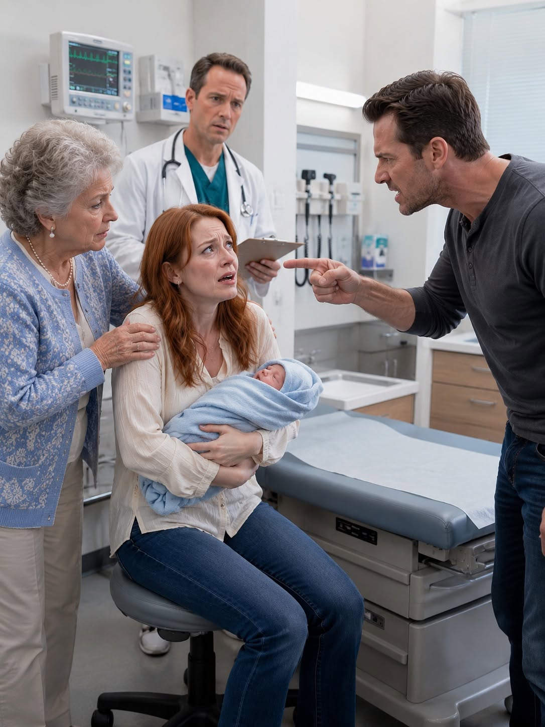 At my baby’s three-month checkup, the doctor asked me if I could speak with him privately for a moment. He lowered his voice so the conversation would not carry into the hallway, and the seriousness in his expression immediately made my heart beat faster.