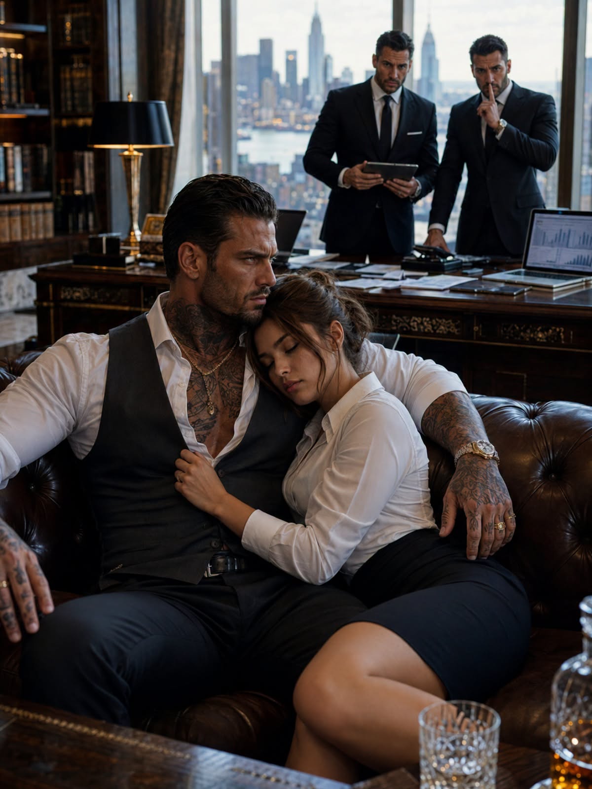 She Fell Asleep on the Mafia Boss’s Chest After Working All Night—By Sunrise, His Enemies Had Surrounded Them