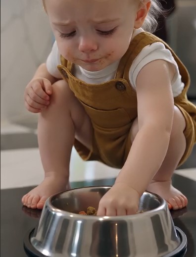 THE BOWL ON THE MARBLE FLOOR