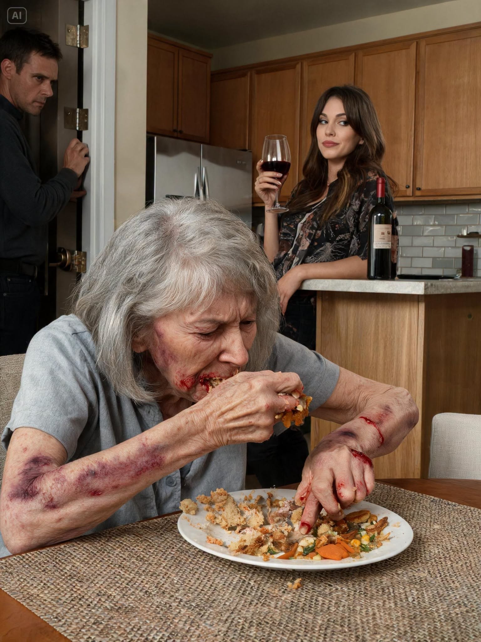 I Came Home Early and Found My 72-Year-Old Mother Bleeding and Starving—Then I Learned My Wife Had Been Controlling Her for Months