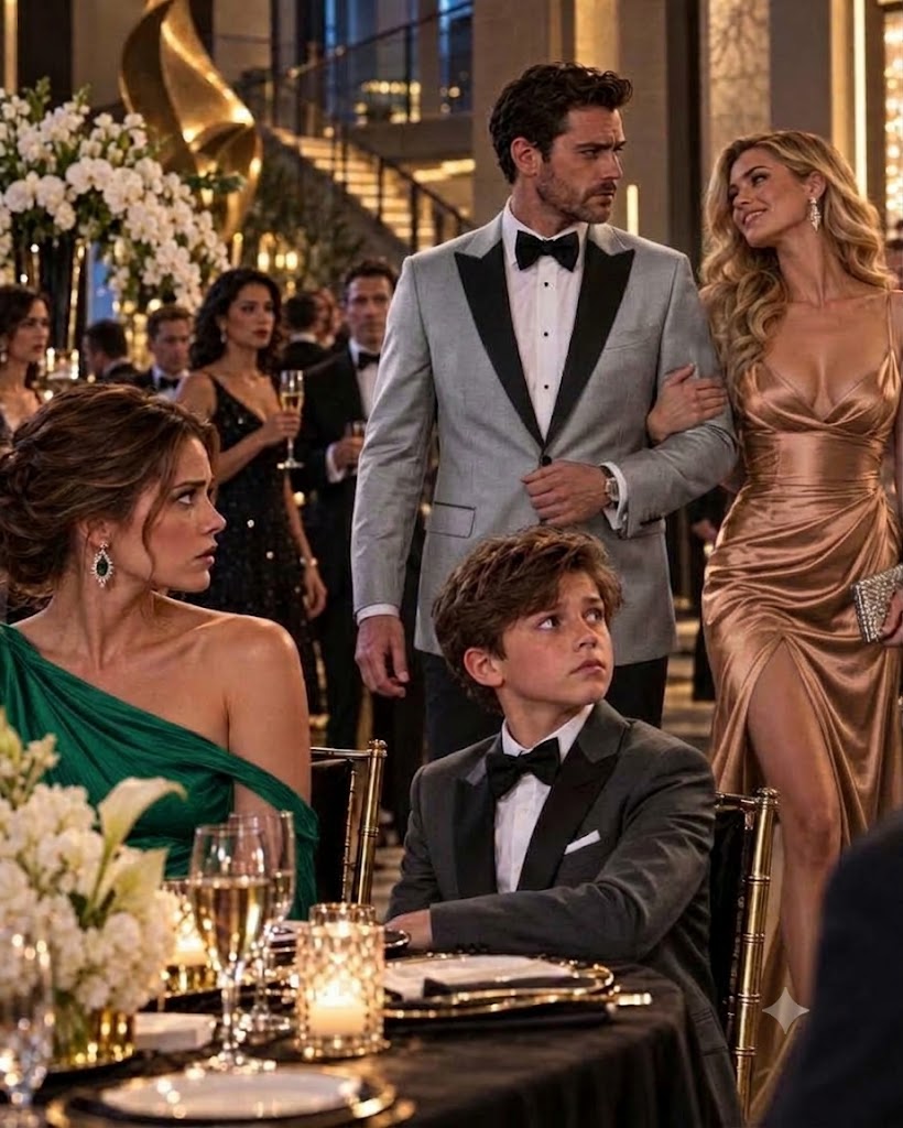 At the Gala, My Husband Walked In With His Mistress—Our 12-Year-Old Son Said, “Watch Me”