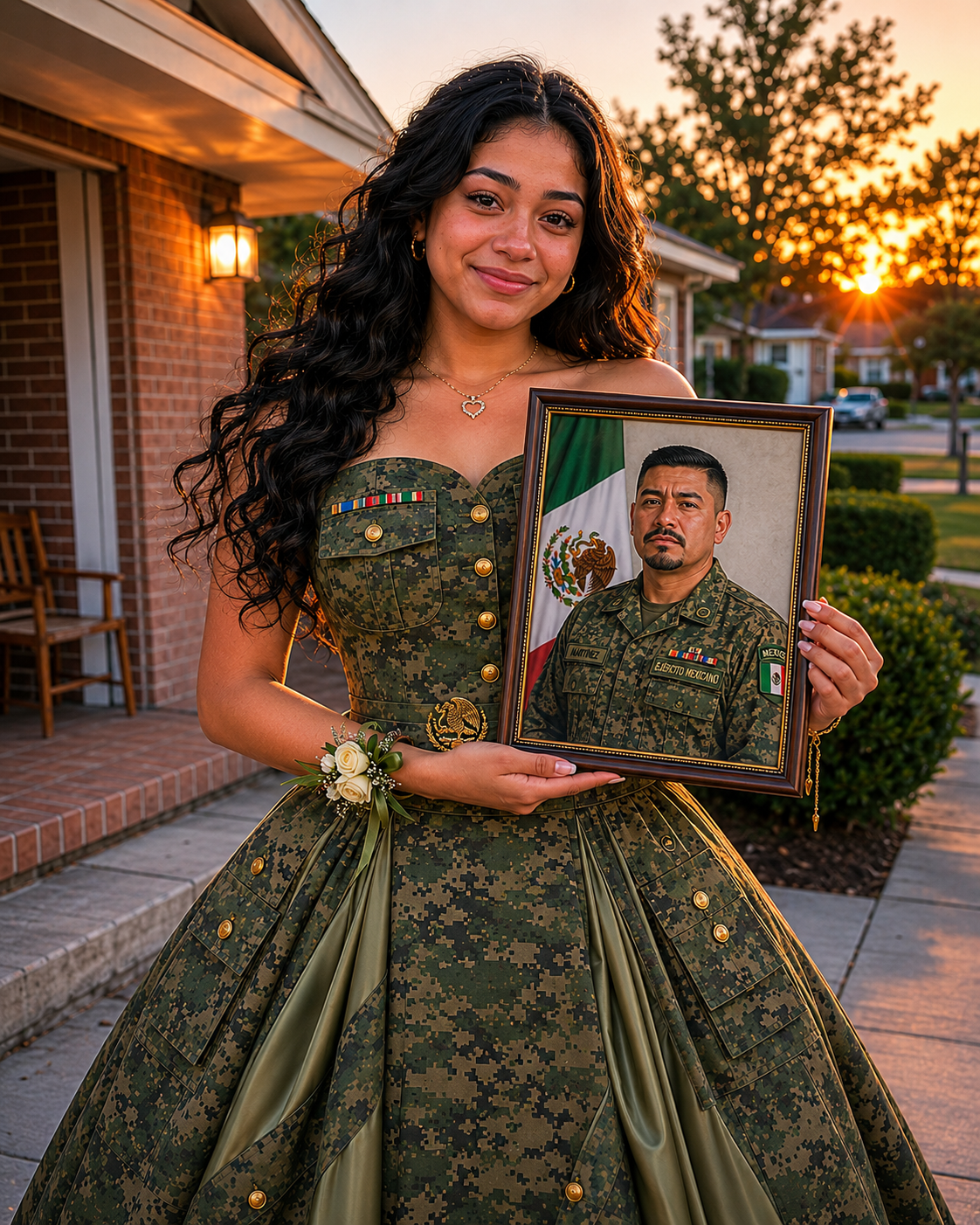 “Usé el uniforme de mi padre para mi baile de graduación — y ellos no lo entendieron hasta que fue demasiado tarde”