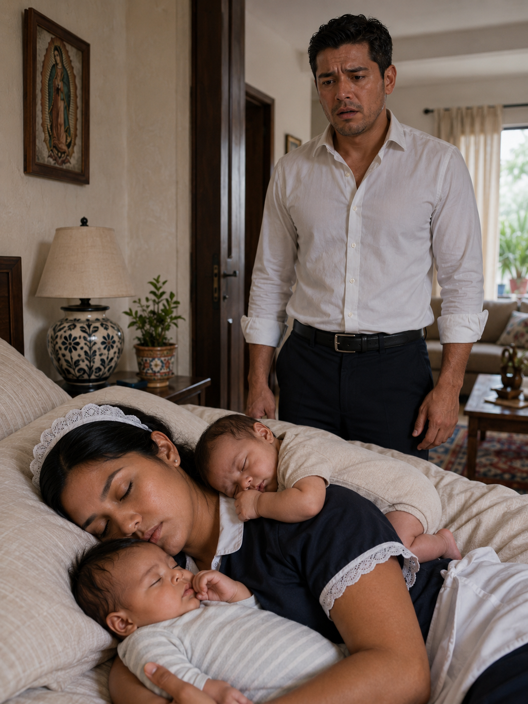 Los gemelos de un multimillonario lloraban día y noche… hasta que una empleada de limpieza descubrió el aterrador secreto de una doctora.