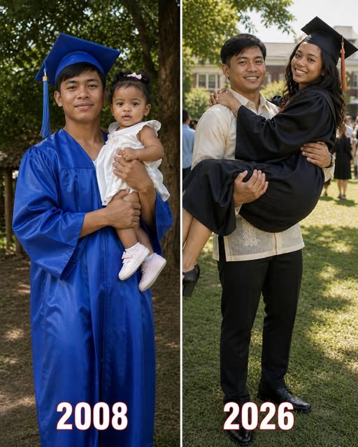 Pinalaki Ako ng Tatay Ko Mag-isa Matapos Akong Iwan ng Aking Tunay na Ina sa Basket ng Bisikleta Niya sa Aking 3 Buwang Gulang – Pagkalipas ng 18 Taon, Dumalo Siya sa Aking Graduation