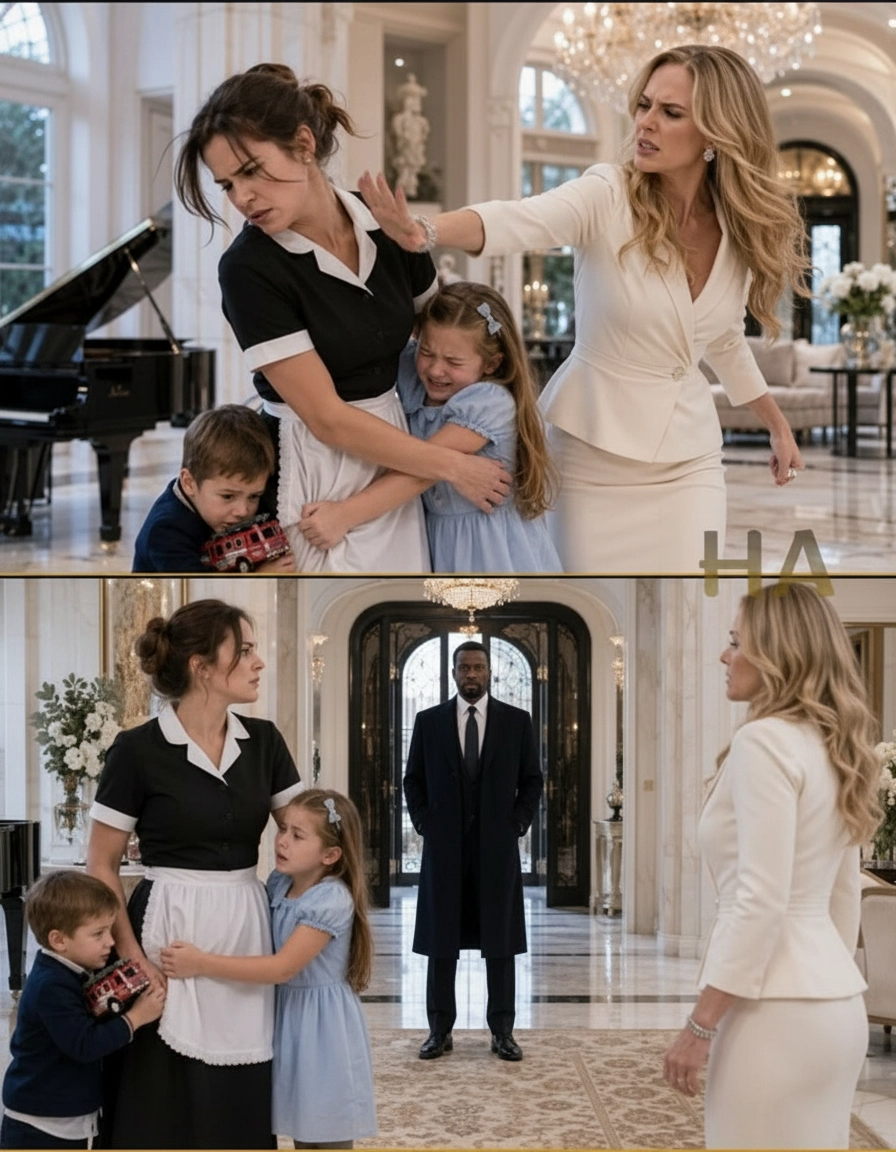 I Was Just the Housekeeper, nobody paid attention to me—Until I Took the Slap Meant for His Little Girl and the Most Billionaire Feared Man in Chicago Saw Everything