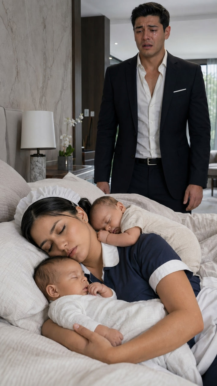 THE BILLIONAIRE’S INFANT TWINS CRIED DAY AND NIGHT—UNTIL A HOUSEKEEPER DISCOVERED WHAT THEIR DOCTOR HAD BEEN DOING TO THEM