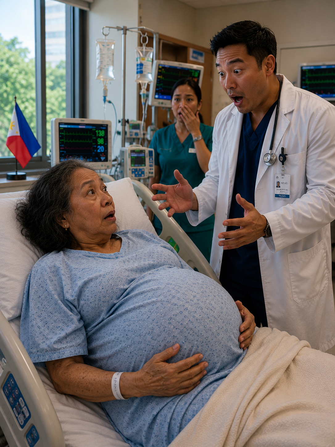 Isang 65-taong-gulang na babae ang natigilan nang matuklasan niyang buntis siya—ngunit nang dumating ang oras ng panganganak, ang pagsusuri ng doktor ay nagsiwalat ng isang bagay na ikinagulat ng lahat.